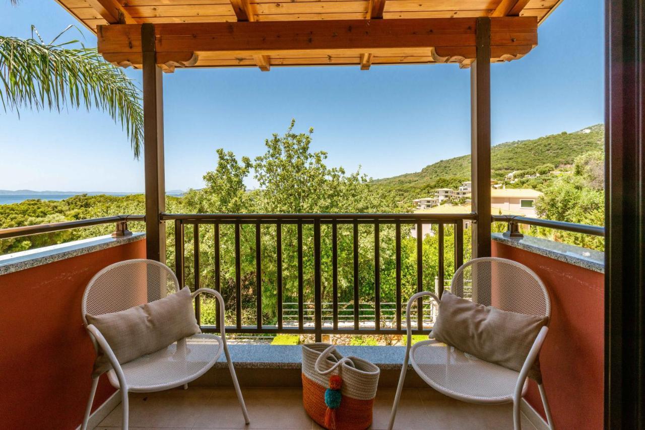 3Aktes Suites & Studios Sivota  Bagian luar foto