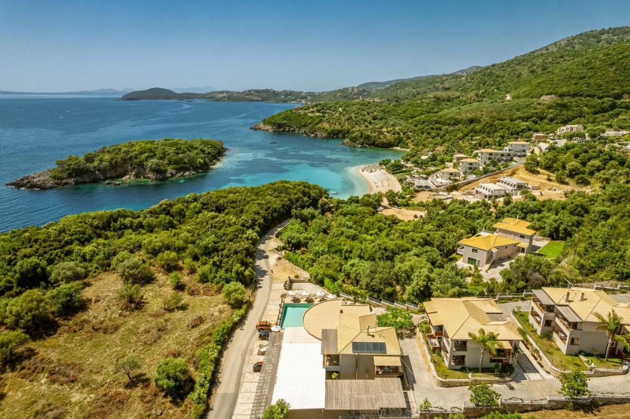 3Aktes Suites & Studios Sivota  Bagian luar foto