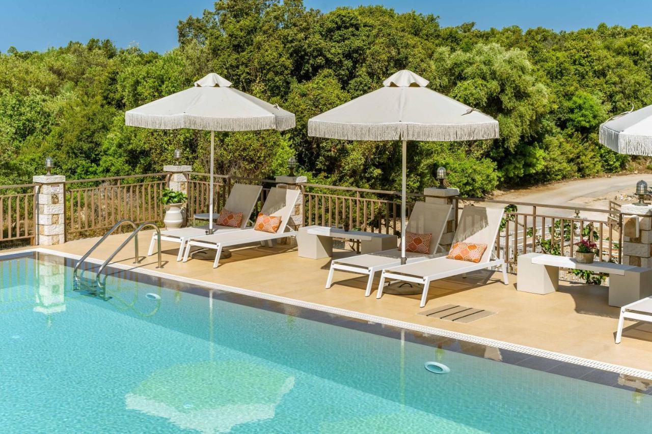 3Aktes Suites & Studios Sivota  Bagian luar foto