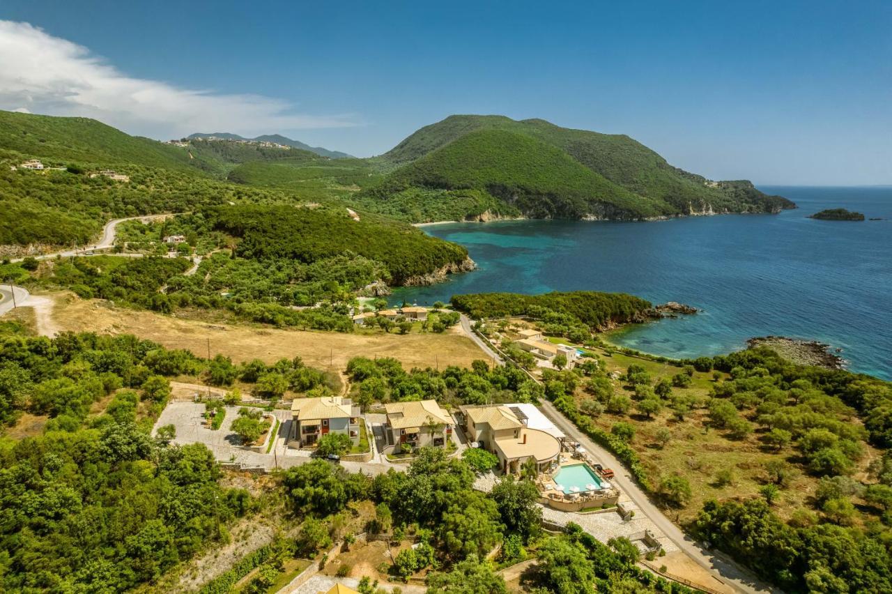 3Aktes Suites & Studios Sivota  Bagian luar foto