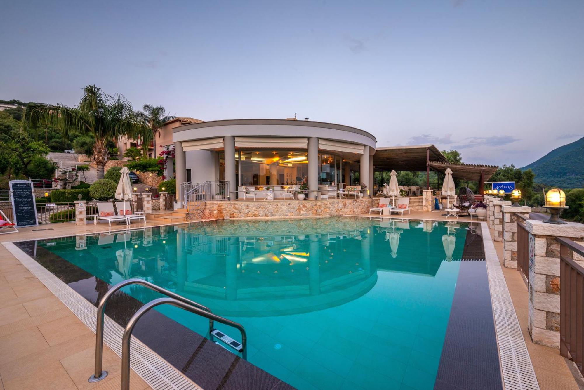 3Aktes Suites & Studios Sivota  Bagian luar foto