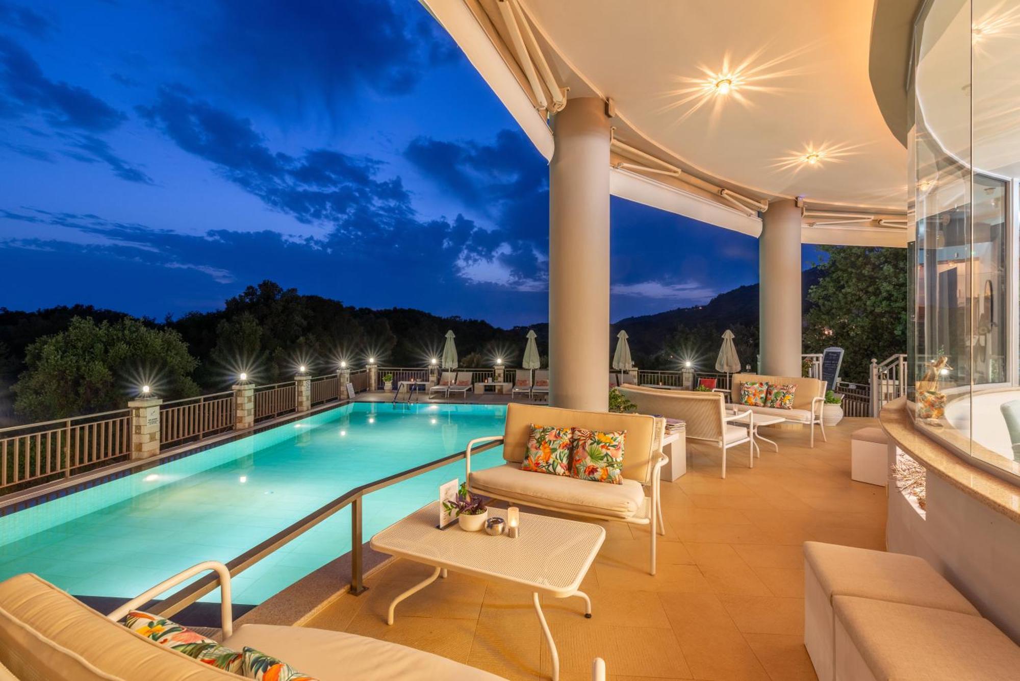 3Aktes Suites & Studios Sivota  Bagian luar foto