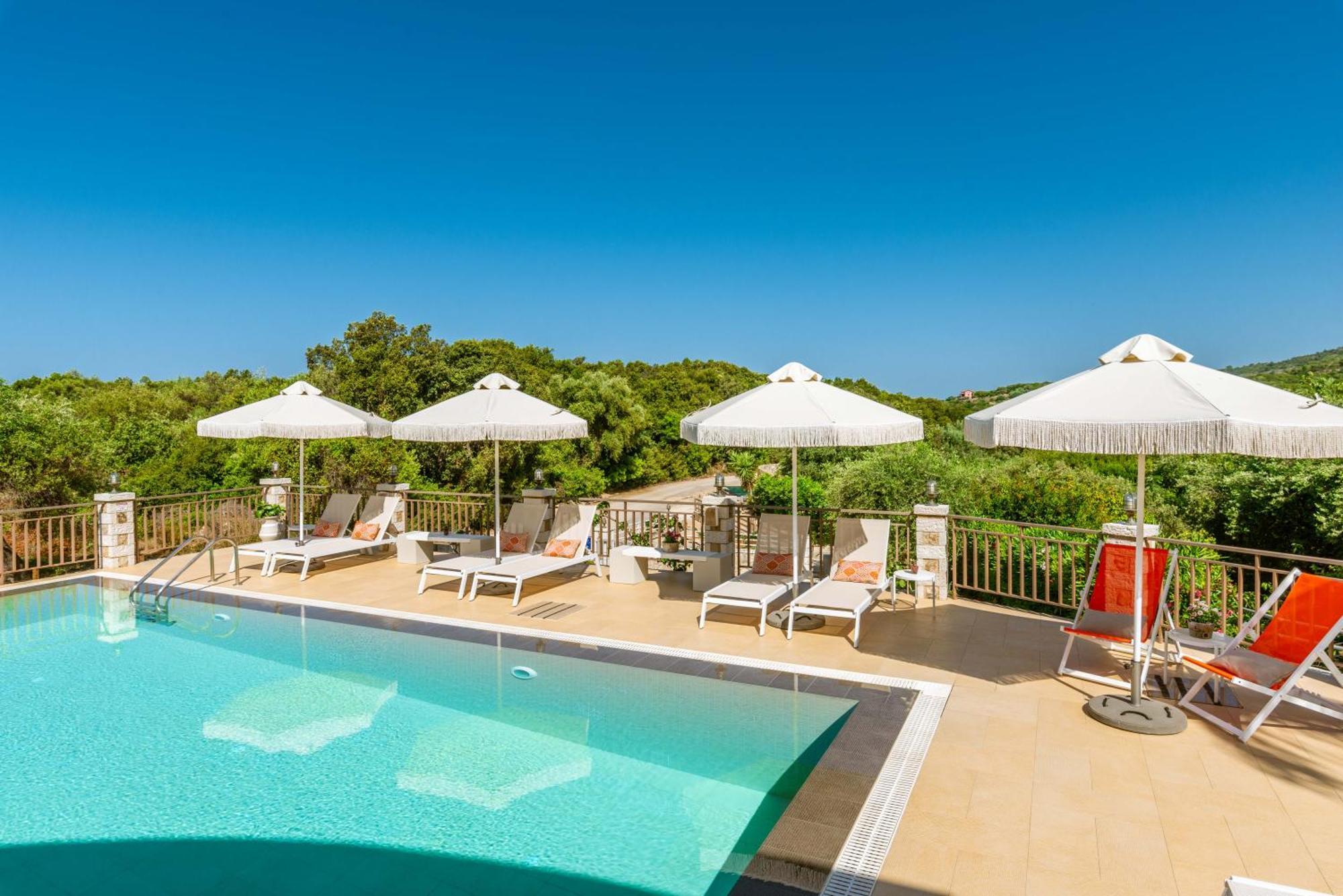 3Aktes Suites & Studios Sivota  Bagian luar foto