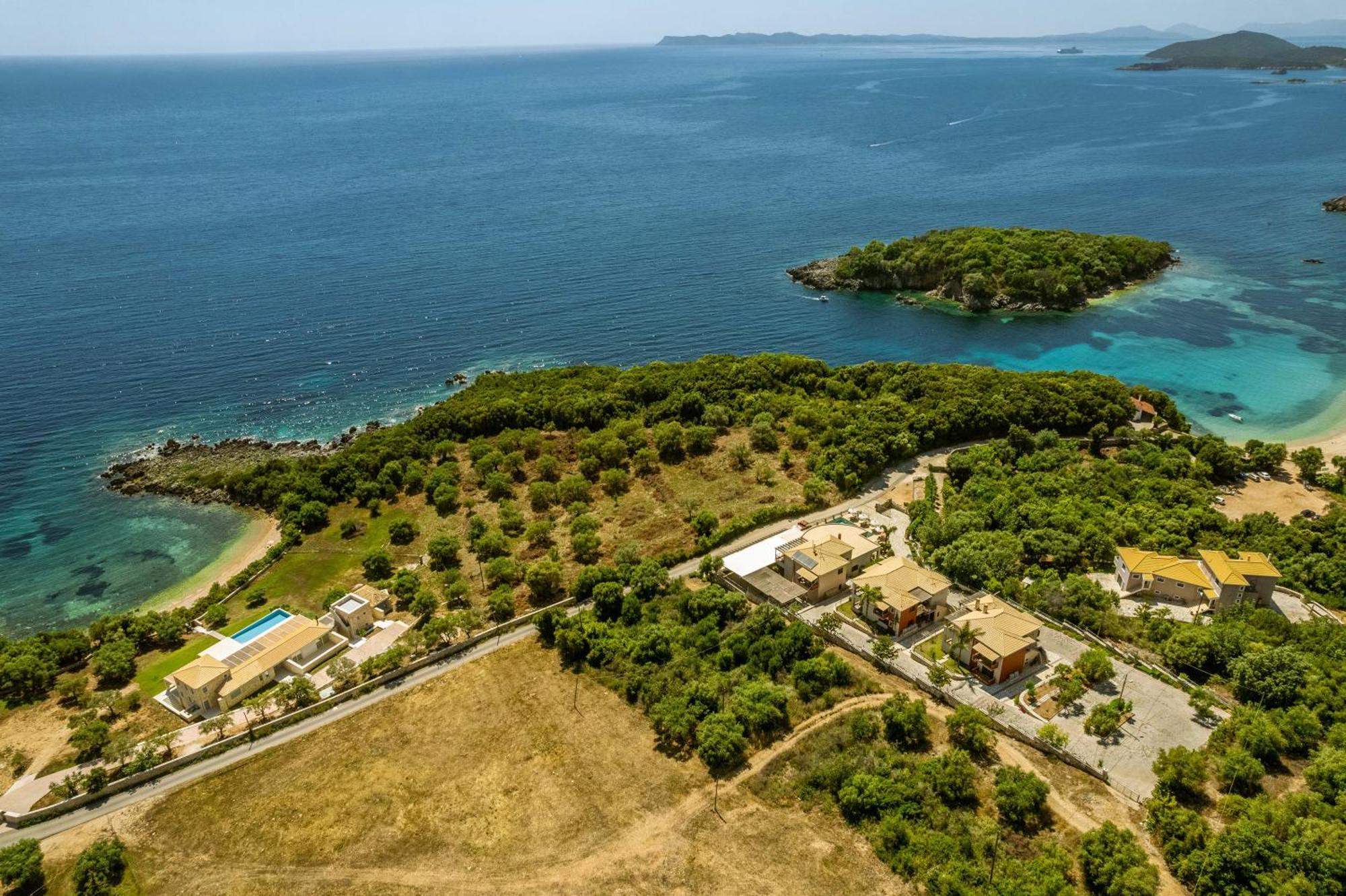 3Aktes Suites & Studios Sivota  Bagian luar foto
