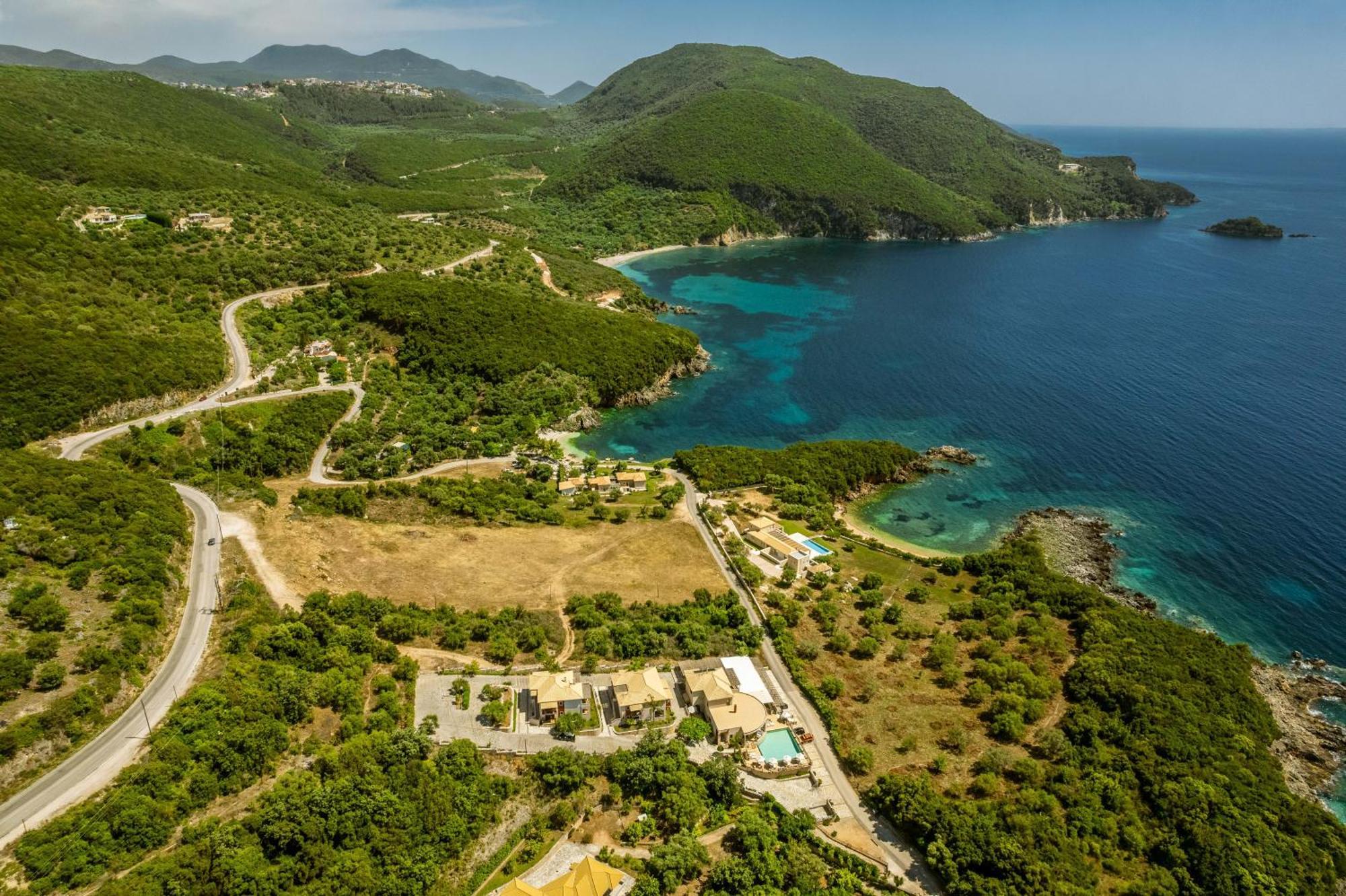 3Aktes Suites & Studios Sivota  Bagian luar foto